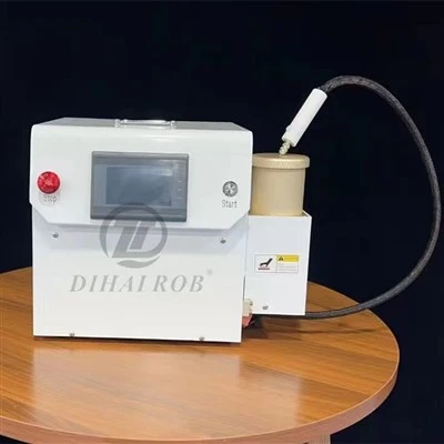 Machine de remplissage d'huile de cartouche avec chauffage d'huile épais