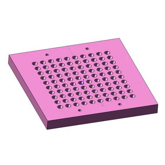 Modèle de support pour atomiseur CBD 100 trous