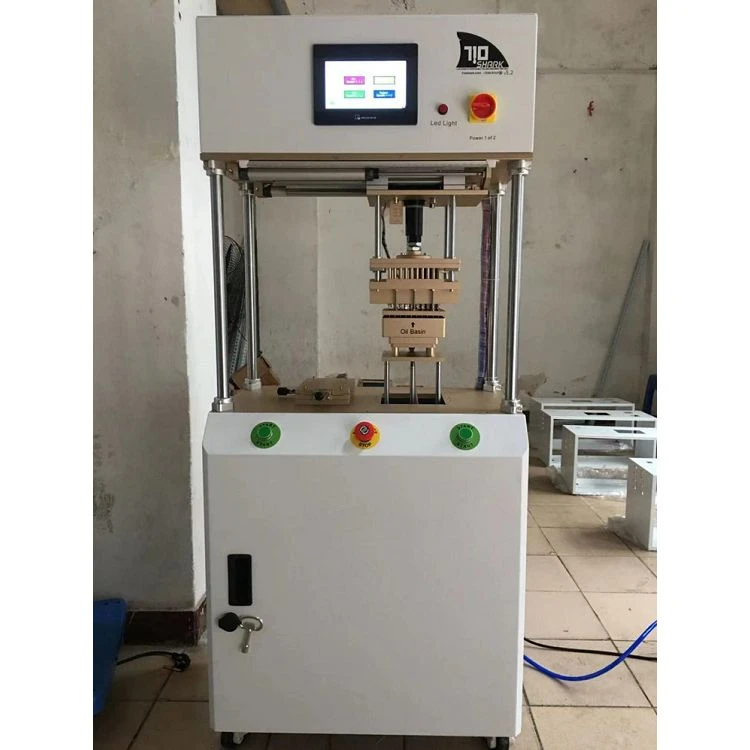 Écran tactile 100 machine à remplir pneumatique à l'aiguille