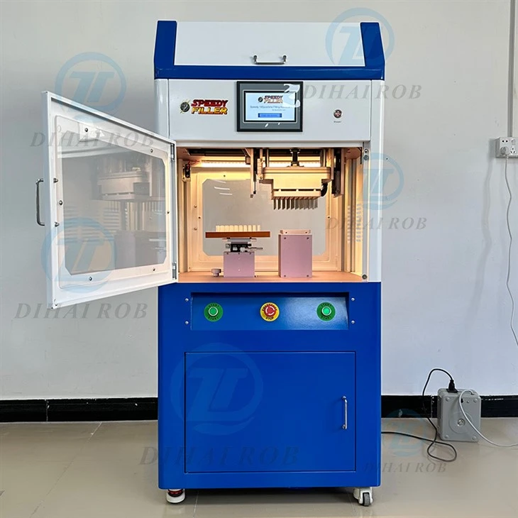CBD THC Machine de remplissage de cartouche à huile épaisse - haute capacité 100 pc / temps