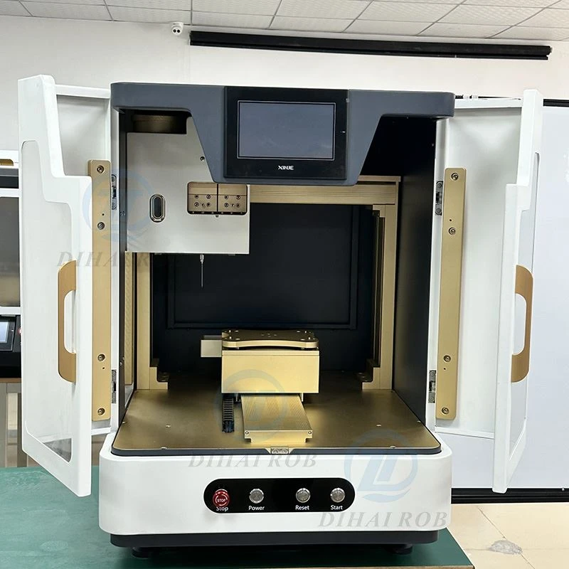 Machine d'injection d'huile électrique à l'aiguille Machine d'injection d'huile d'huile de bureau Machine d'huile CBD Machine à huile liquide et cartouches d'huile épaisses, gousses, équipement de remplissage de bouteille Équipement de machine